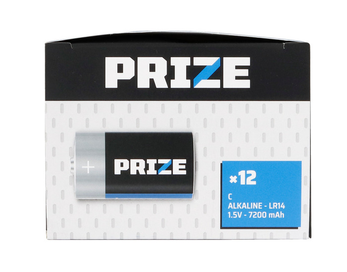 Batteri superalkalisk C 12-pk. - PRIZE®